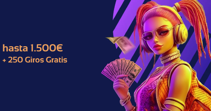 Banner Browinner Con la chica que ofrece bonificaciones a todos los nuevos jugadores de Bro Winner Casino en España.